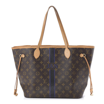Louis Vuitton Monogram My LV Heritage Neverfull MM Violet Black 1 of 10