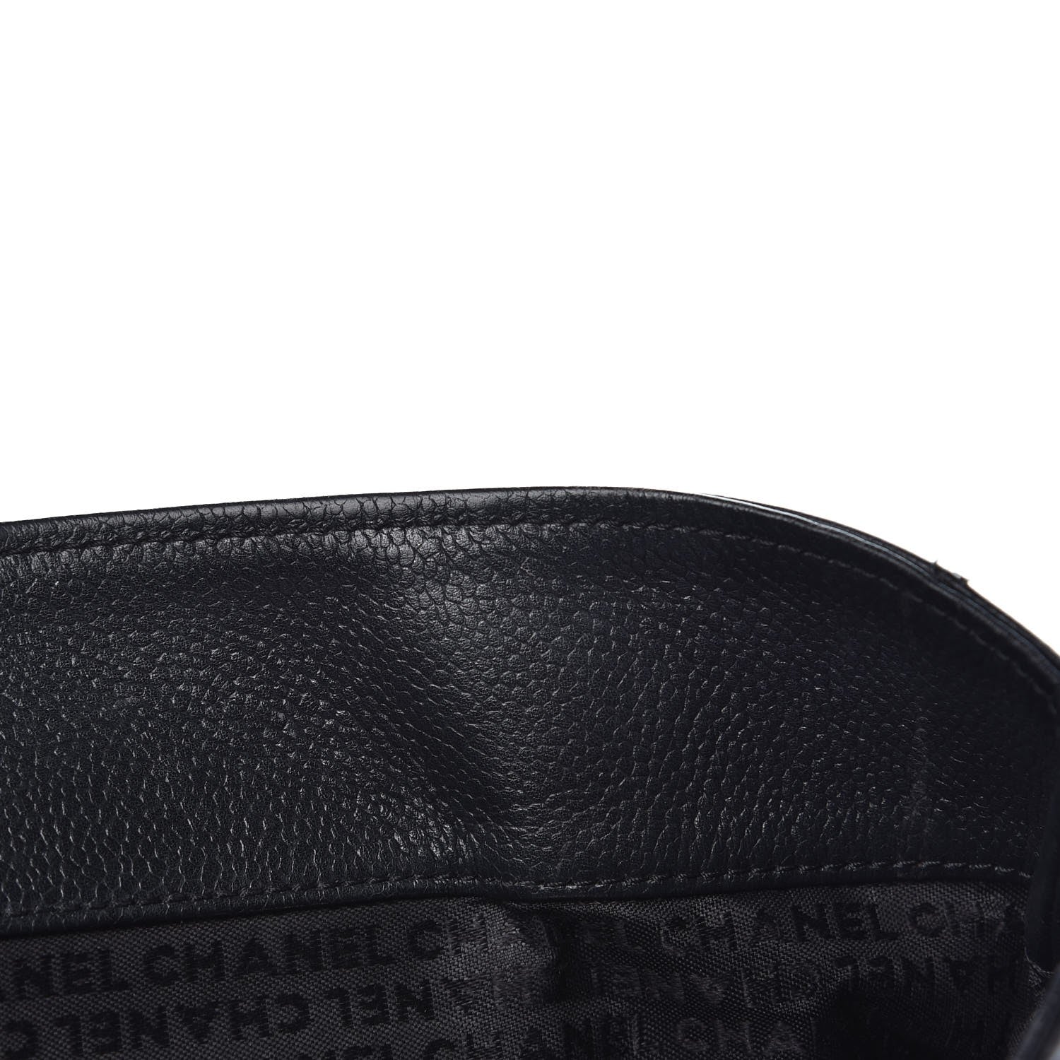 Chanel Caviar Square Stitched Tote Black 16 of 28