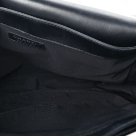 Patent Large Boy Reverso Flap Black