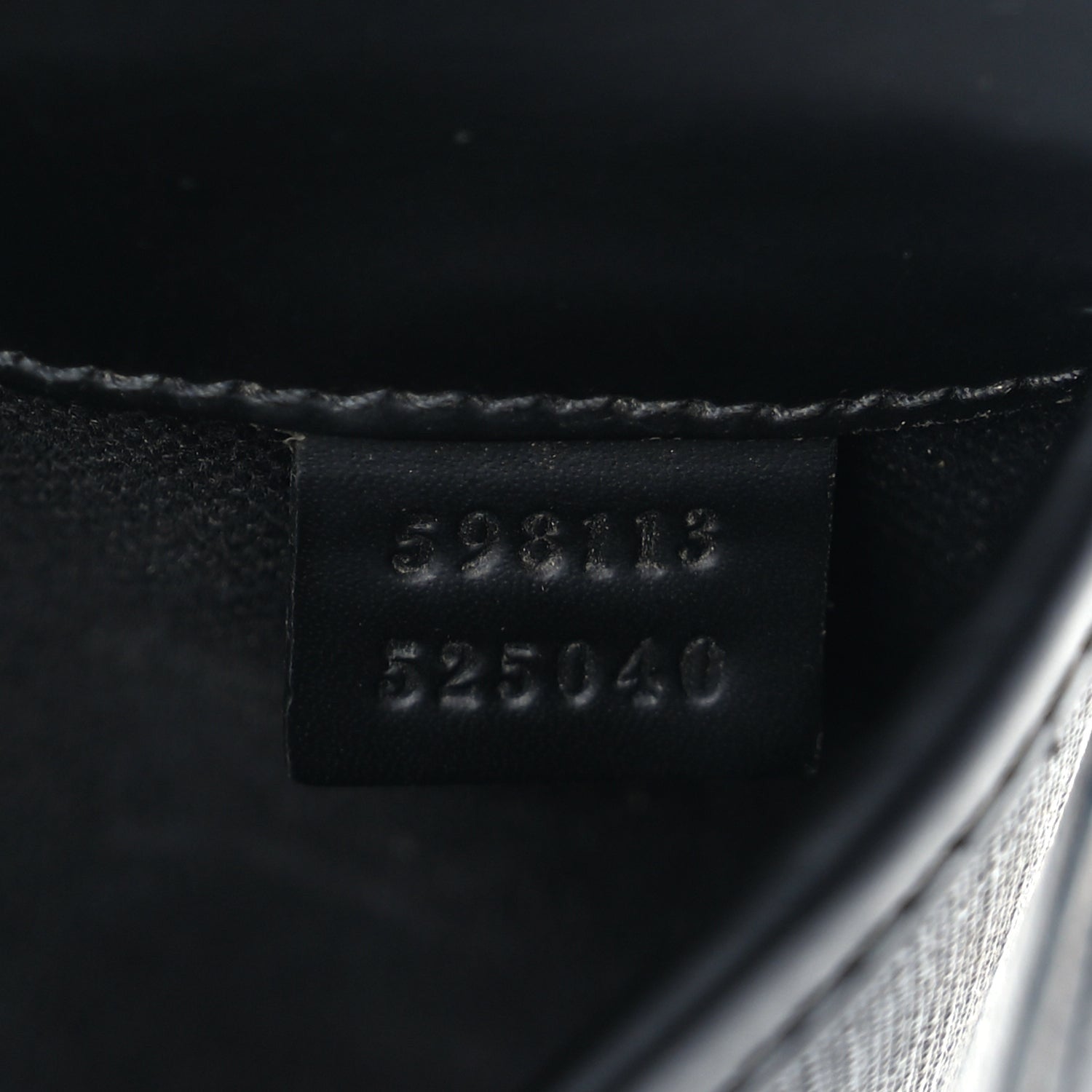 Gucci GG Supreme Monogram Web Slim Belt Bag Black Grey 6 of 9