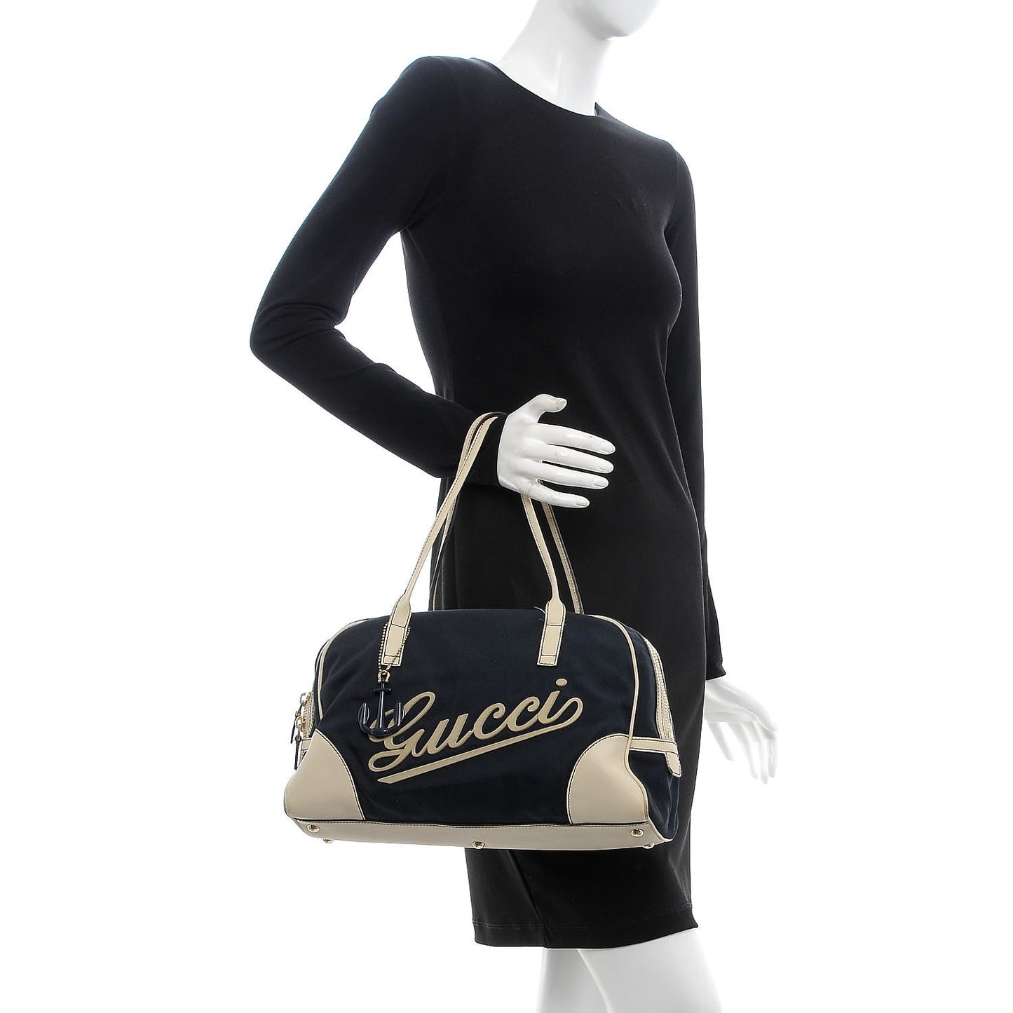 Canvas Boulevard Boston Navy Cream