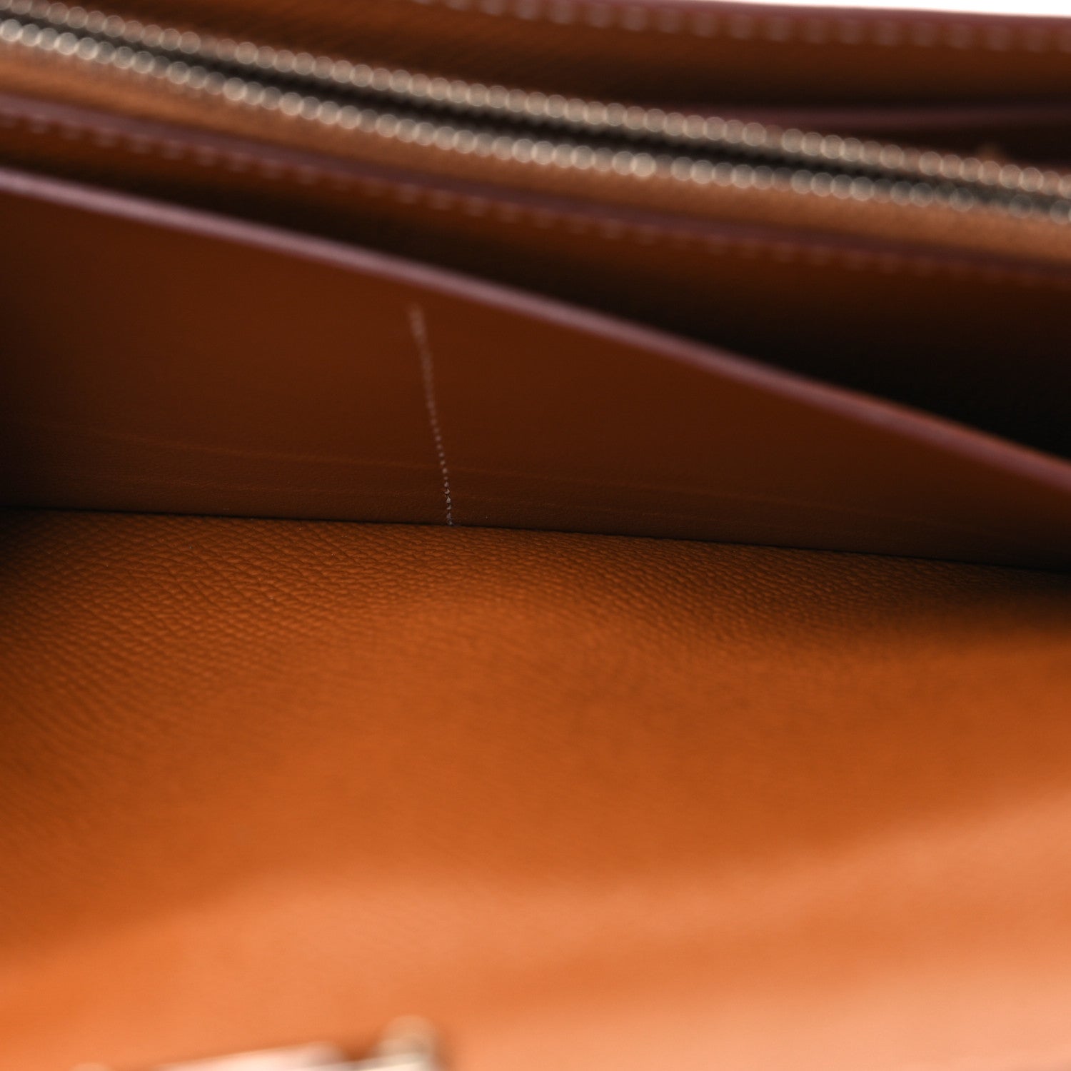 Hermes Epsom Kelly Longue Wallet Gold 9 of 12