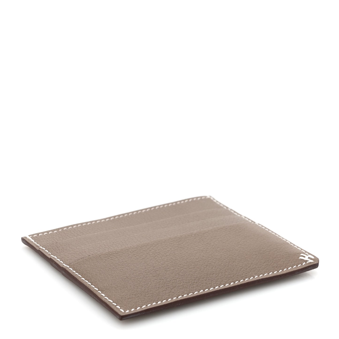 Evercolor H Sellier Card Holder Etoupe