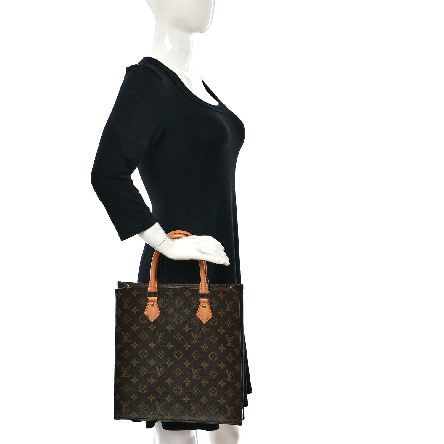 Louis Vuitton Monogram Sac Plat PM 2 of 11