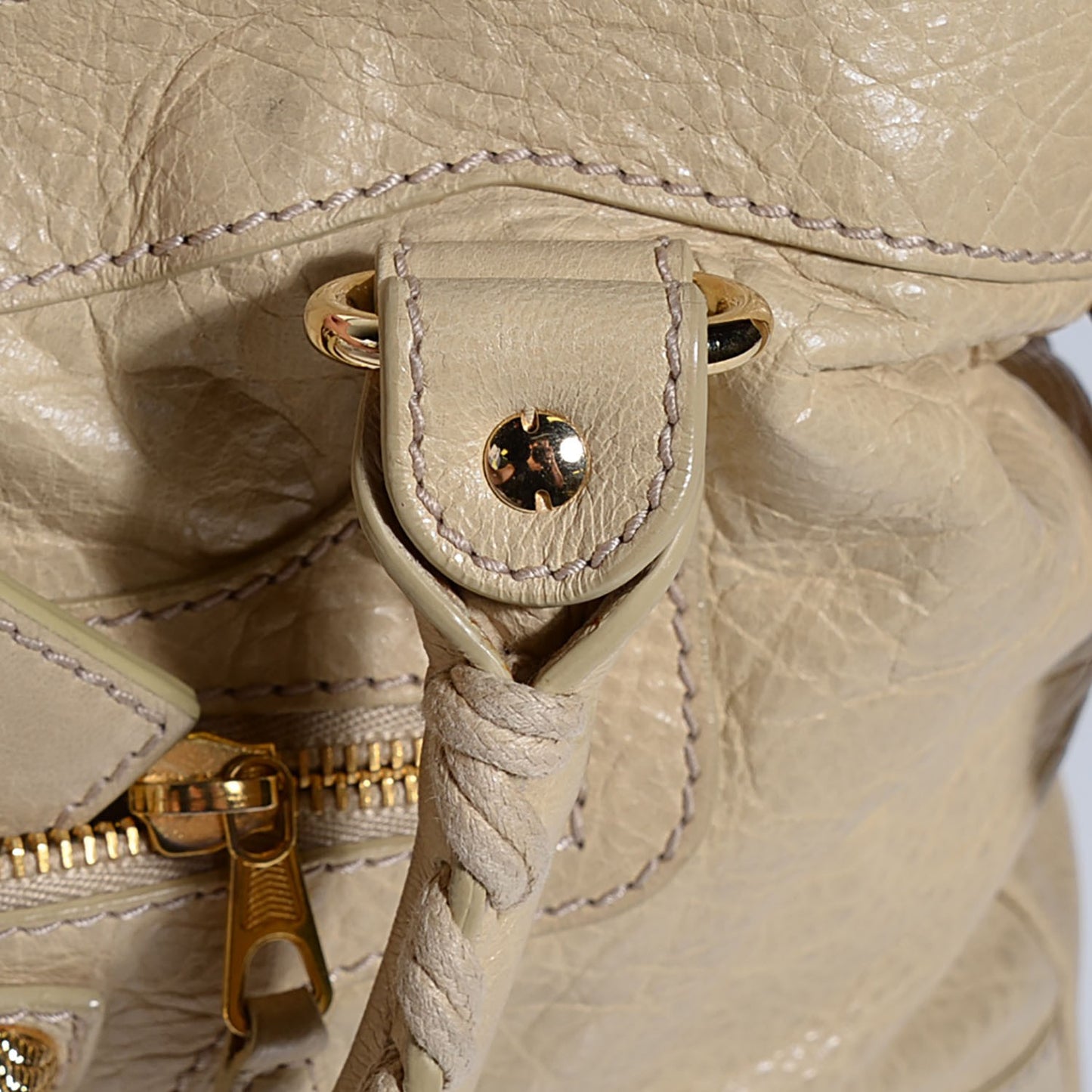 Agneau Giant 12 Gold Hardware Town Dune