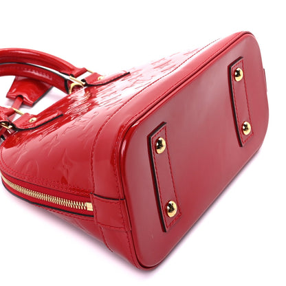 Louis Vuitton Vernis Alma BB  Rouge Grenadine 8 of 8