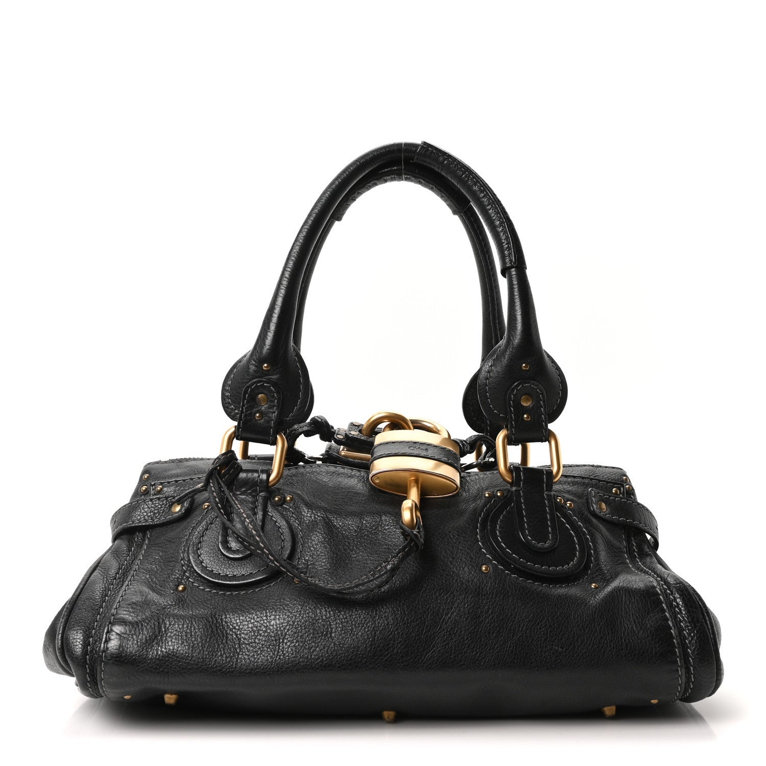 Chloe Calfskin Medium Paddington Satchel Black 1 of 1