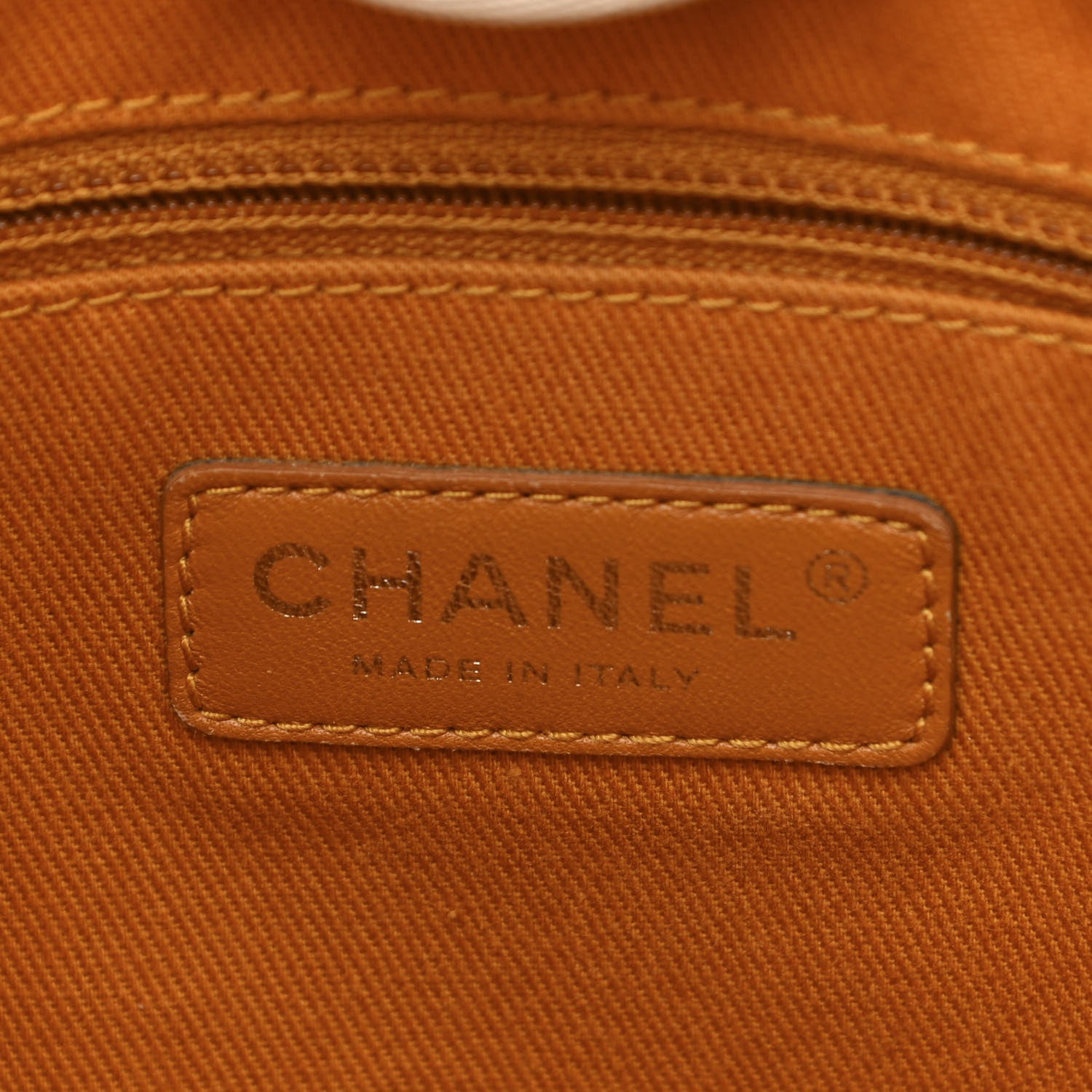 Chanel Canvas Mini Deauville Tote Light Yellow 6 of 15