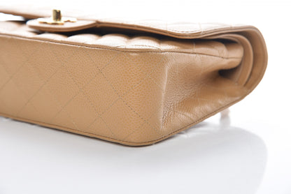 Chanel Caviar Quilted Medium Double Flap Beige Clair 10 of 13