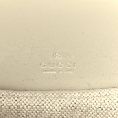 Gucci Boarded Dyana Lux Calfskin Web Mini Bamboo 1947 Top Handle Bag Mystic White 5 of 9