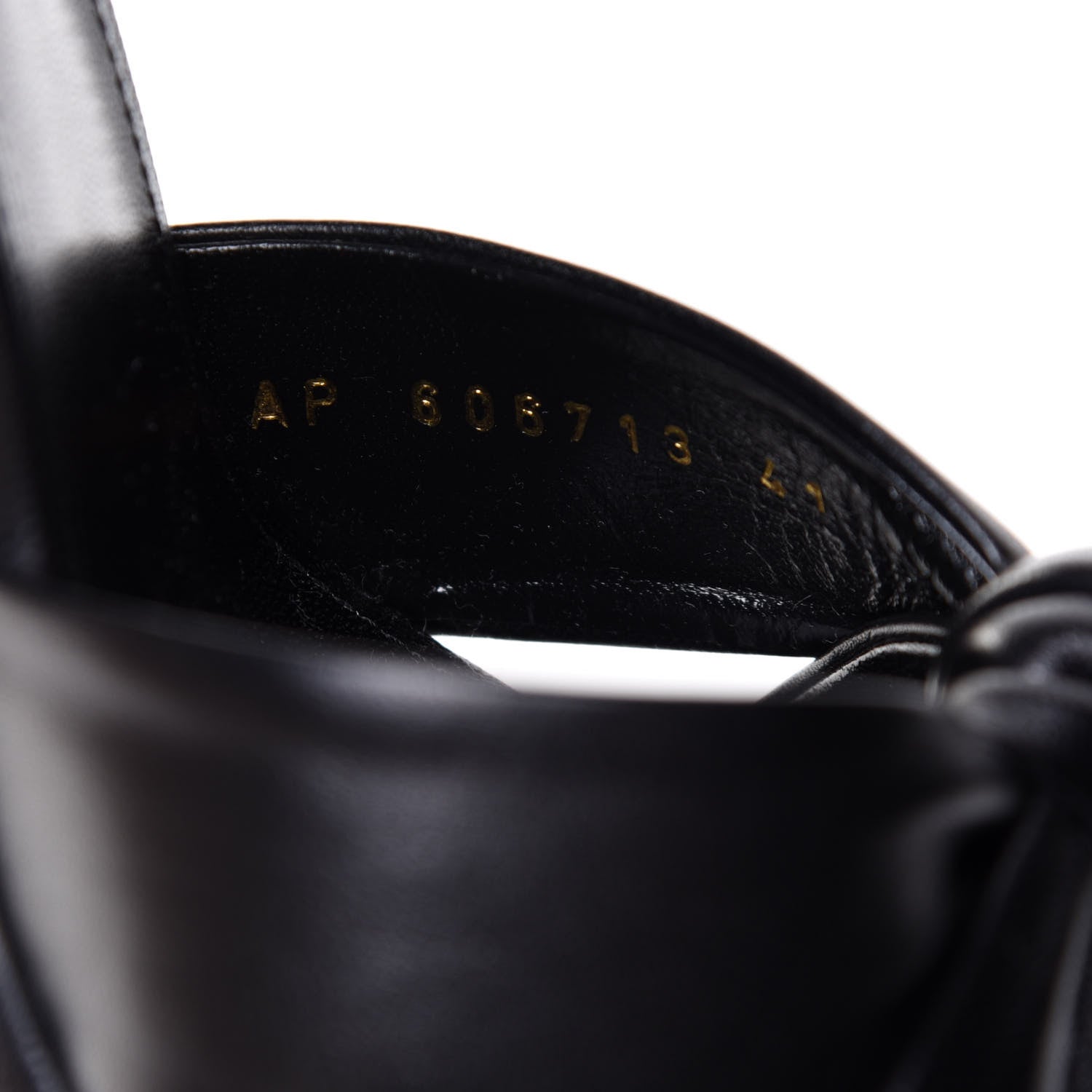 Saint Laurent Vendome Bianca 85 Platform Sandals 41 Black 9 of 10