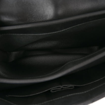 Chanel Lambskin Chevron Quilted Medium Trendy CC Dual Handle Flap Bag Black 7 of 13