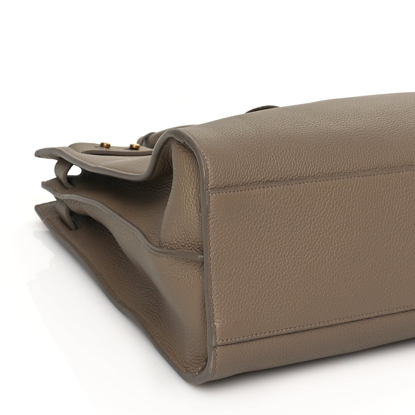 Calfskin Large Souple Sac De Jour Dark Beige