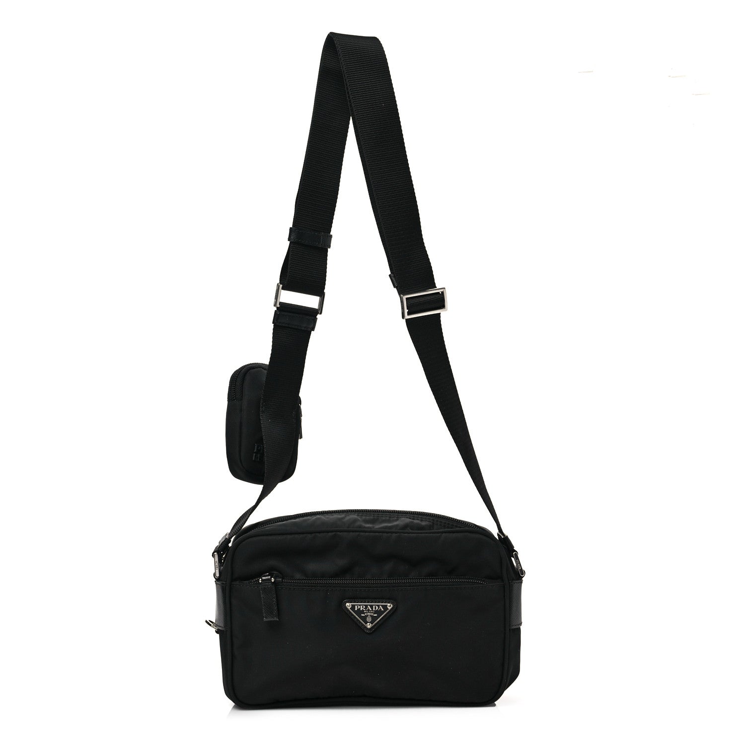 Prada Re-Nylon Shoulder Bag Black 1 of 6