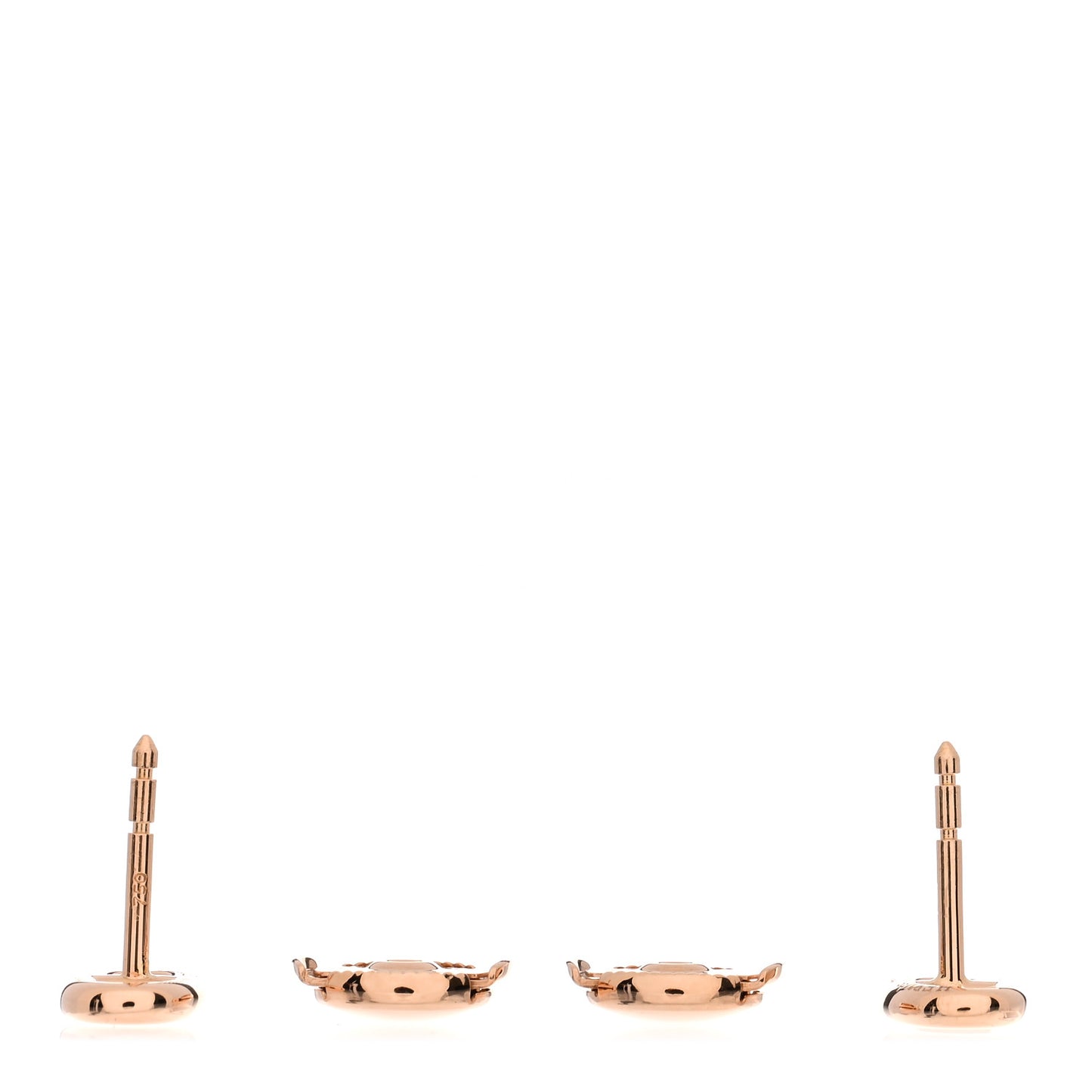 18K Rose Gold TPM Farandole Stud Earrings
