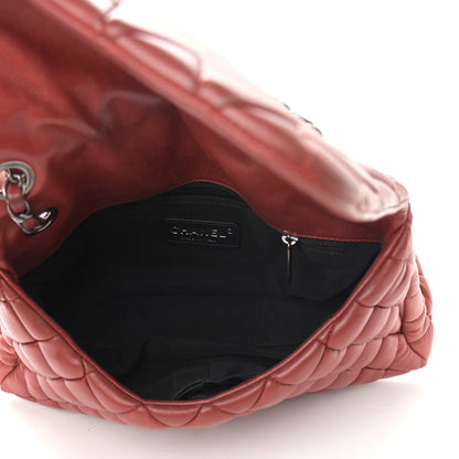 Chanel Lambskin Large New Bubble Flap Red 5 of 21