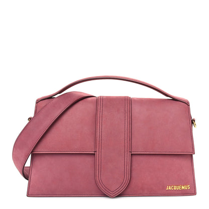 Jacquemus Nubuck Le Bambinou  Burgundy 1 of 8