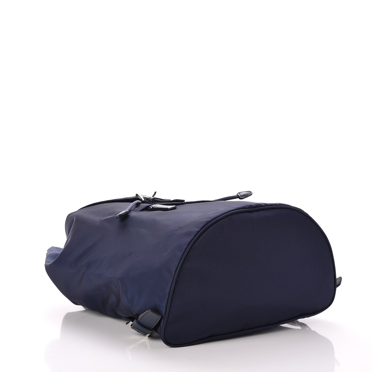 Nylon Vela Saffiano Medium Cinch Backpack Baltico