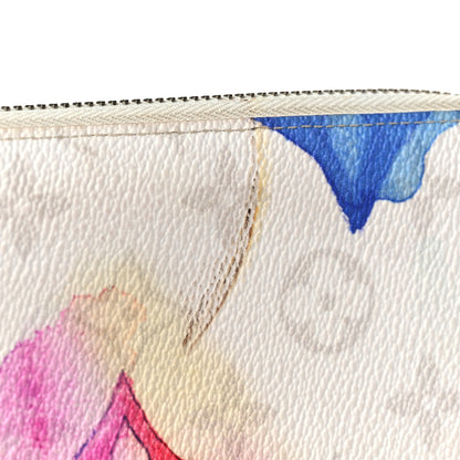 Louis Vuitton Monogram Watercolor Vertical Zippy Wallet 13 of 14
