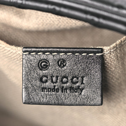 Gucci Microguccissima Mini Bree Messenger Bag Black 5 of 9