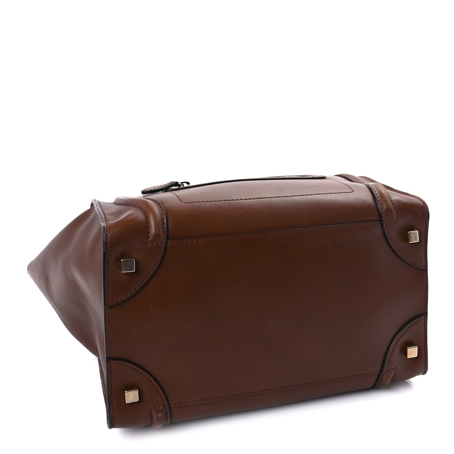 Celine Smooth Calfskin Mini Luggage  Sienna 3 of 8