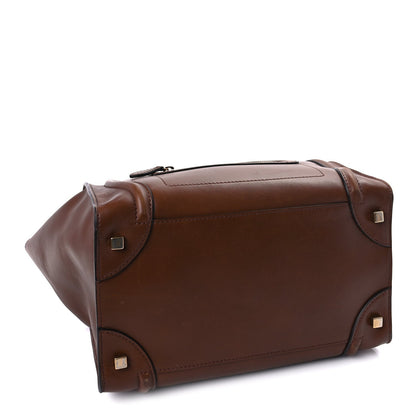 Celine Smooth Calfskin Mini Luggage  Sienna 3 of 8
