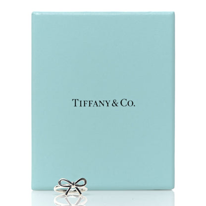 Tiffany Sterling Silver Bow Ring 47 4 6 of 6