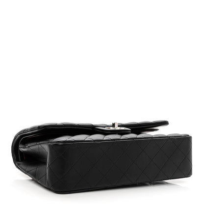 Chanel Lambskin Quilted Medium Double Flap Black 4 of 11