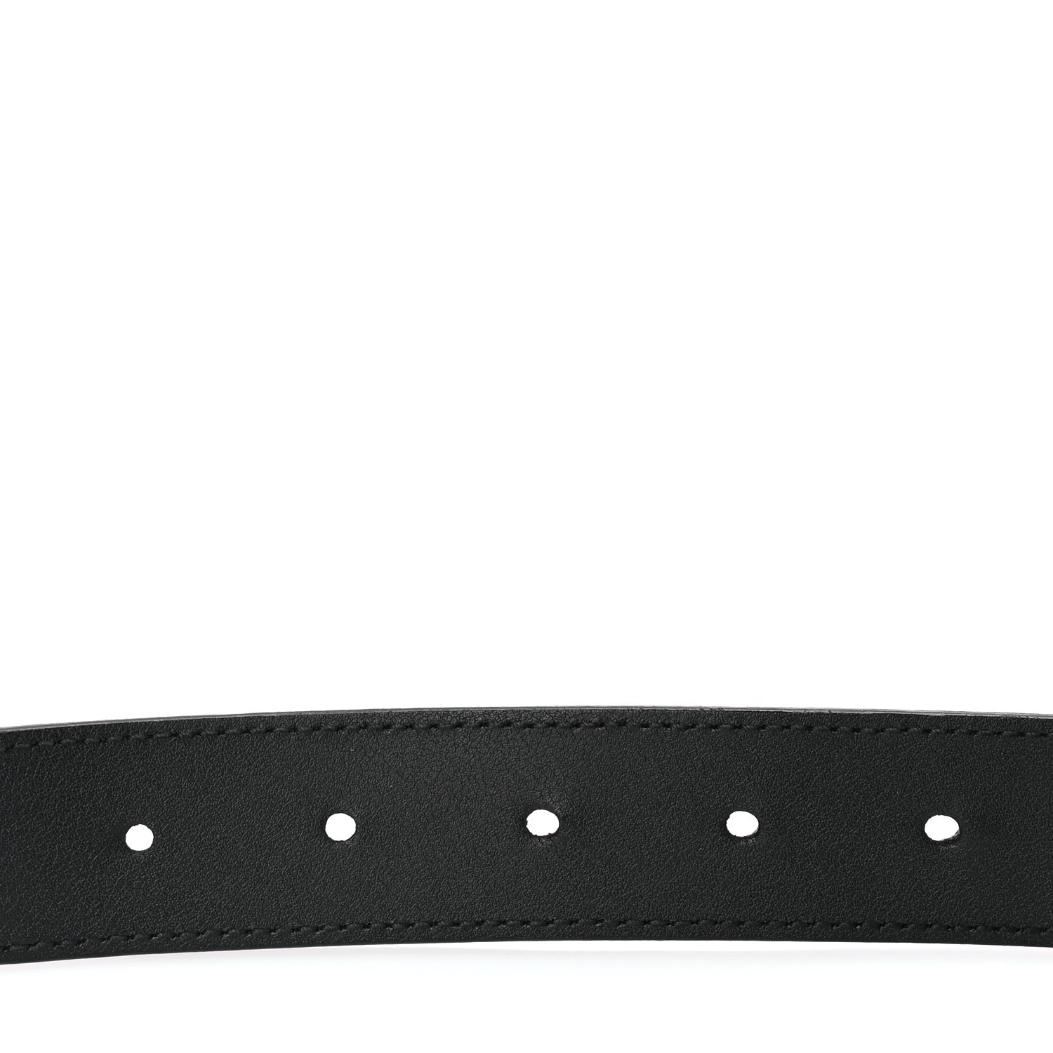 Gucci Calfskin Double G 30mm Belt 105 42 Black Black 4 of 5