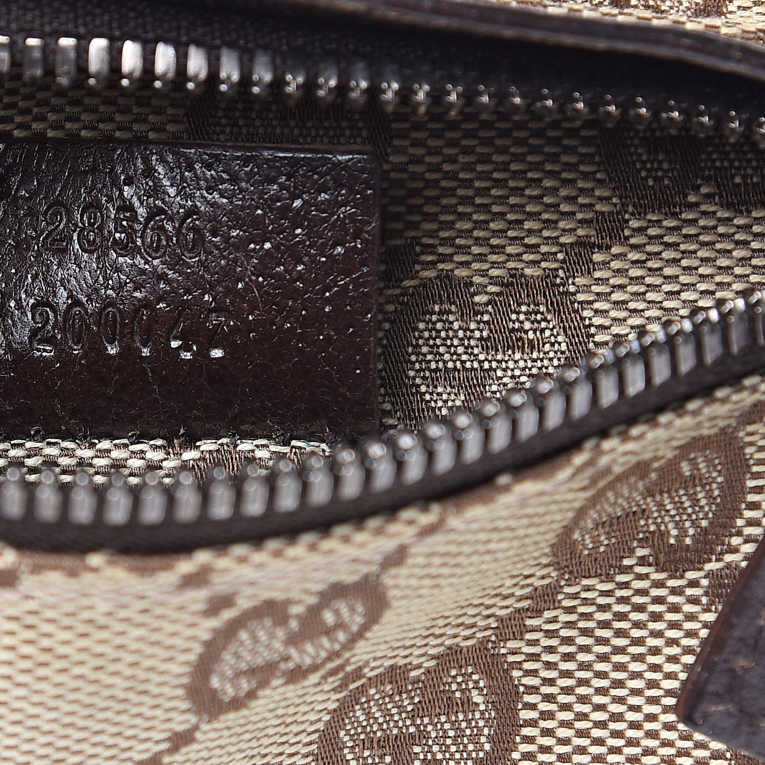 Gucci Monogram Web Belt Bag Dark Brown 7 of 10