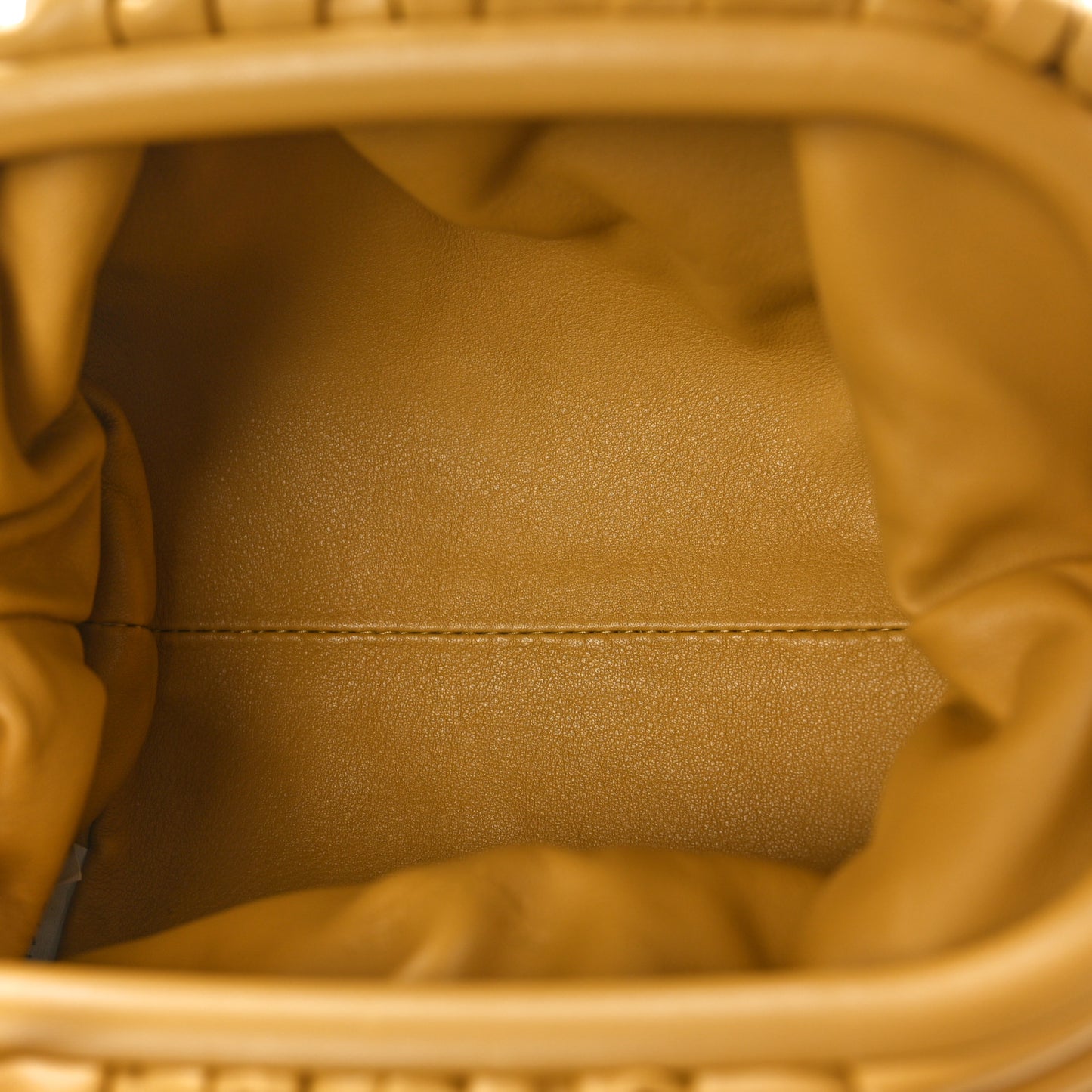 Butter Calfskin The Mini Pouch Butterscotch