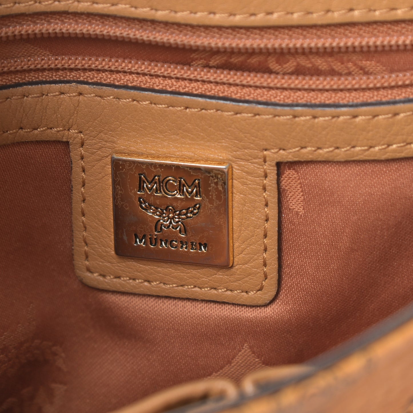 Visetos Heritage Crossbody Cognac