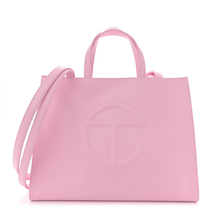 Telfar Vegan Leather Medium Shopping Bag Bubblegum 1 of 9