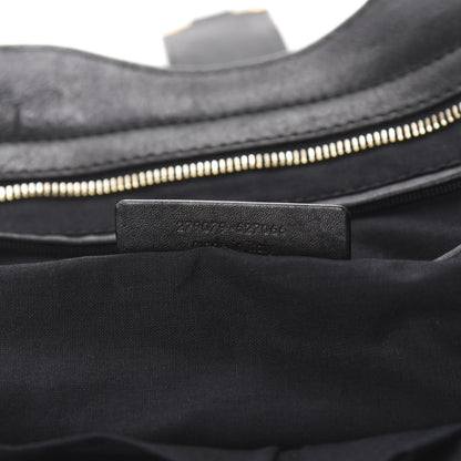 Saint Laurent Sheepskin Medium Cabas ChYc Black 9 of 11