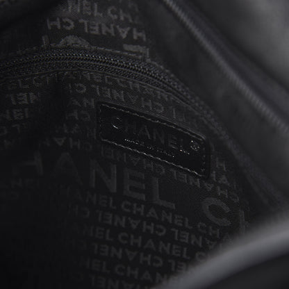 Chanel Lambskin Stitched Medium Ultimate Soft Tote Black 8 of 10