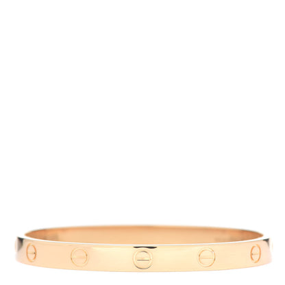 Cartier 18K Yellow Gold LOVE Bracelet 17 3 of 8