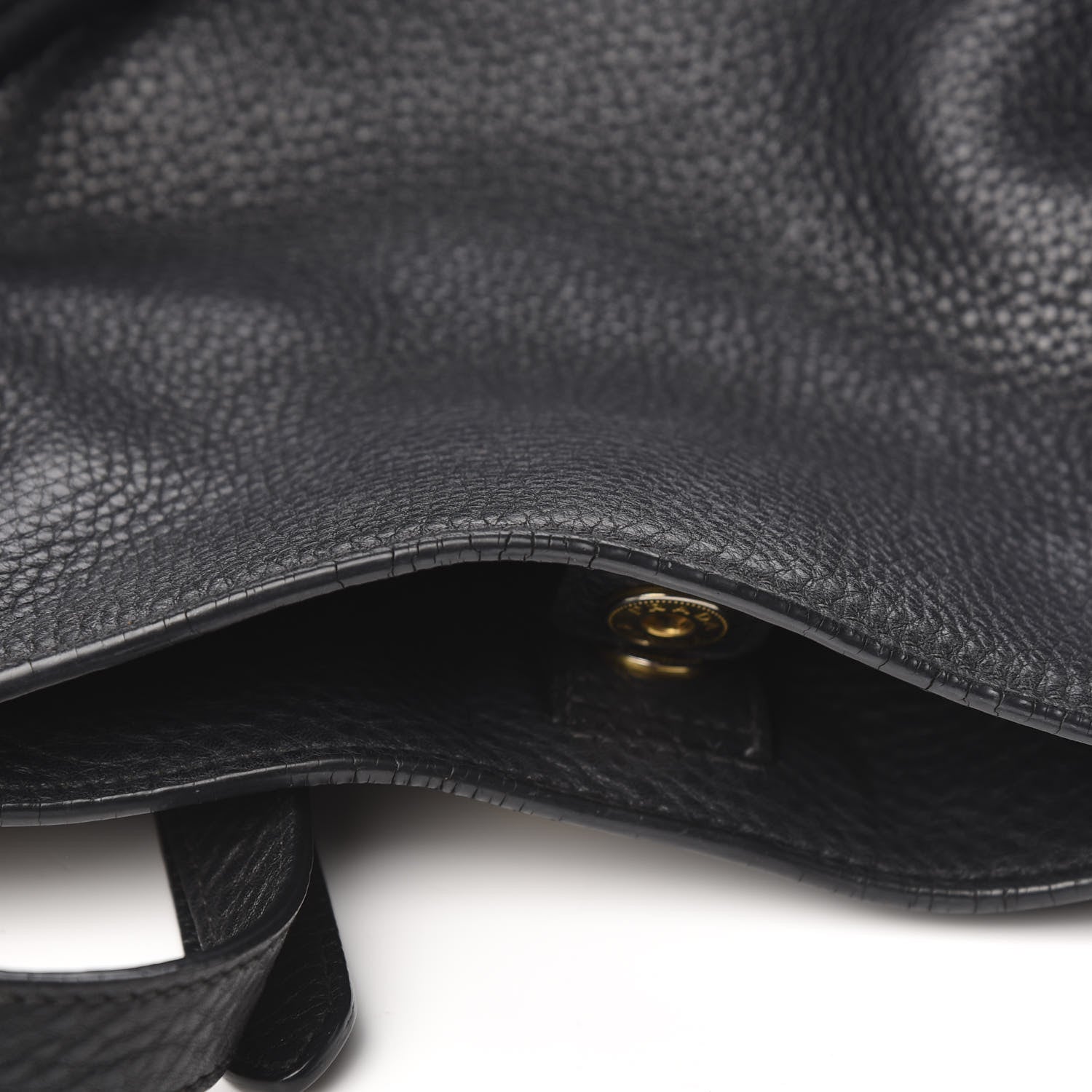 Prada Vitello Daino Side Pocket Tote Black 8 of 12