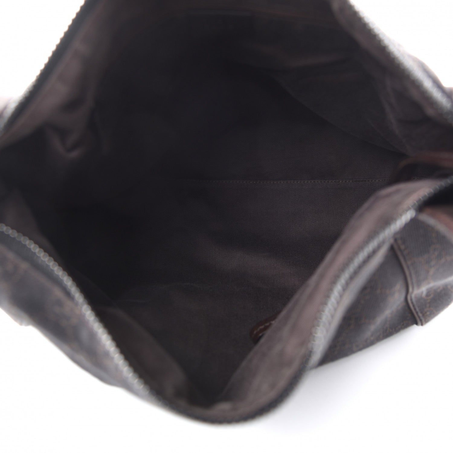 Gucci Canvas Monogram Shoulder Bag Brown 5 of 10