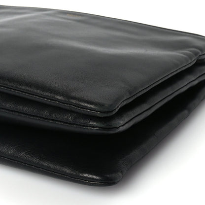 Celine Lambskin Small Trio Crossbody Bag Black 8 of 8