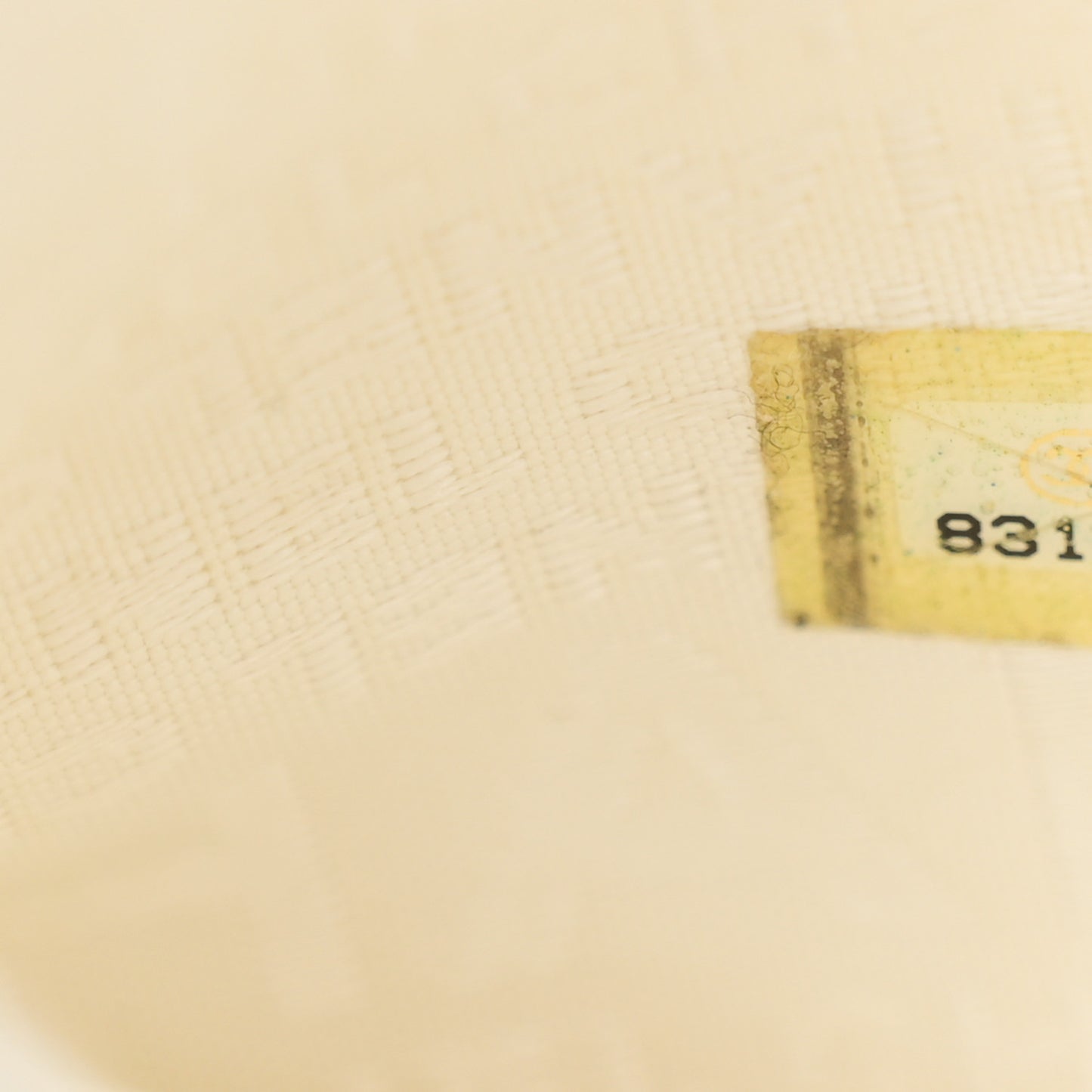 Calfskin CC Bucket Hobo White