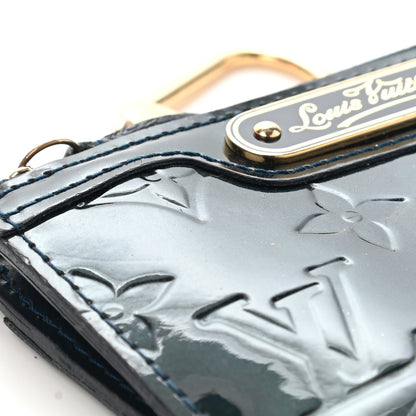 Louis Vuitton Vernis Key Pouch Blue Nuit 11 of 19