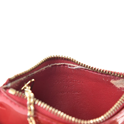 Louis Vuitton Vernis Key Pouch Pomme D'Amour 9 of 12