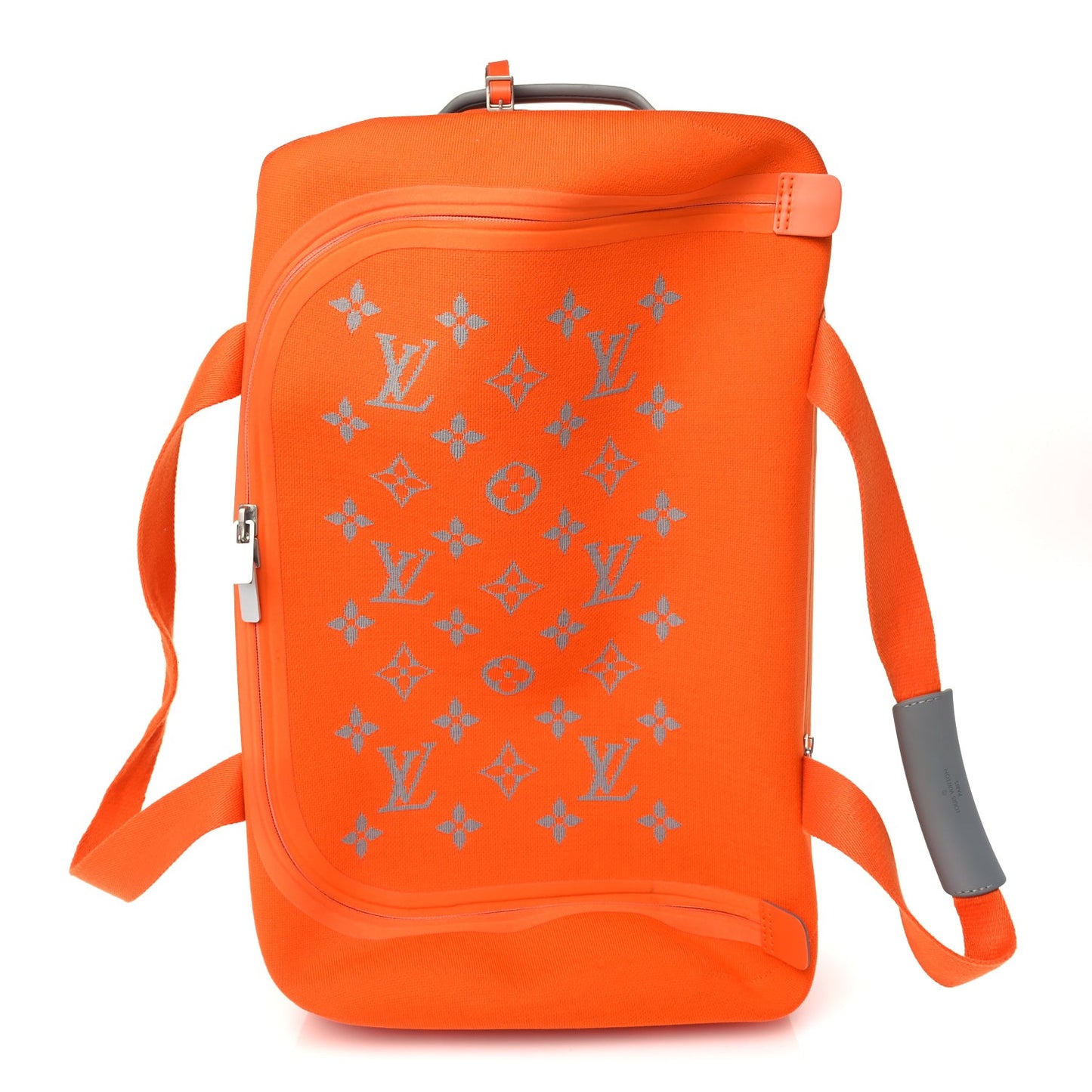 Knit Monogram Horizon Soft Duffle 55  Orange