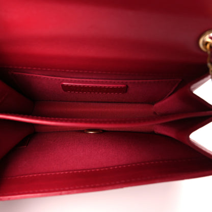 Chanel Calfskin Quilted Everyday Chic Single Flap Red 5 of 9