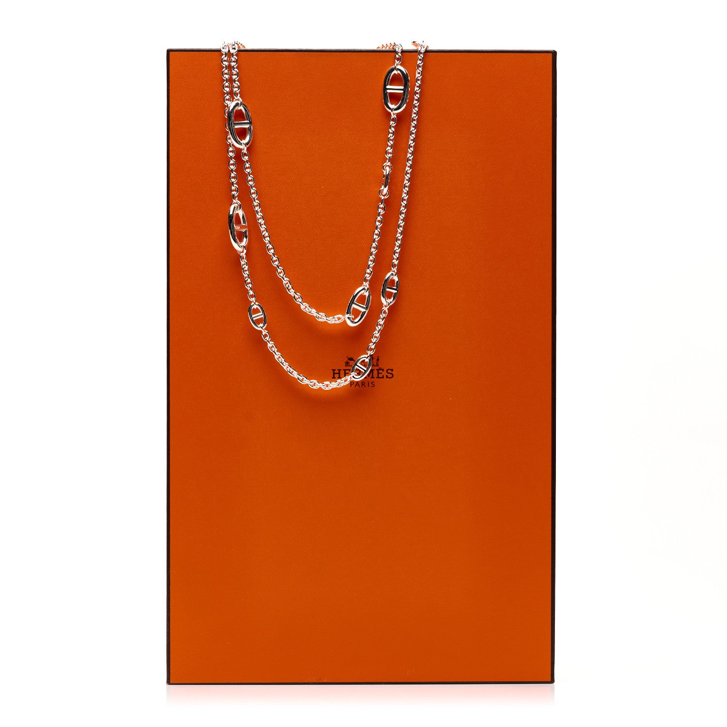 Hermes Sterling Silver Farandole Necklace 120 6 of 6