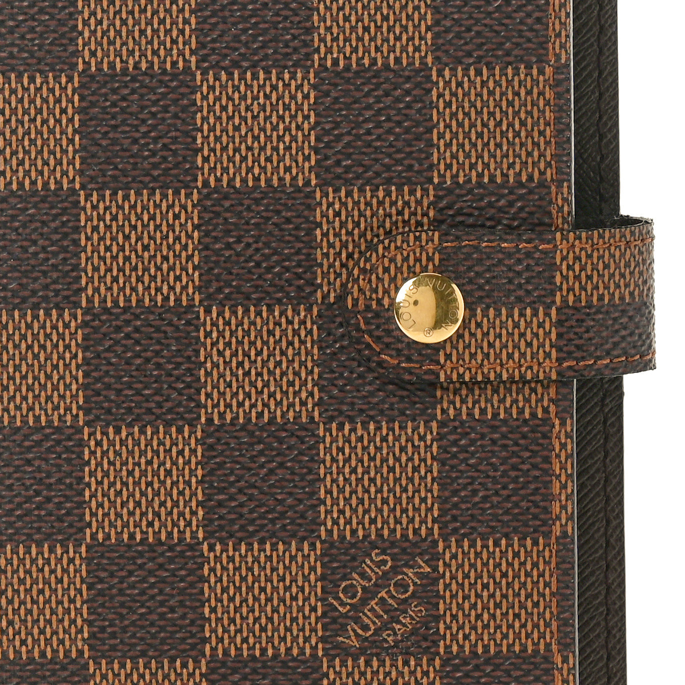Louis Vuitton Damier Ebene Small Ring Agenda Cover 7 of 7