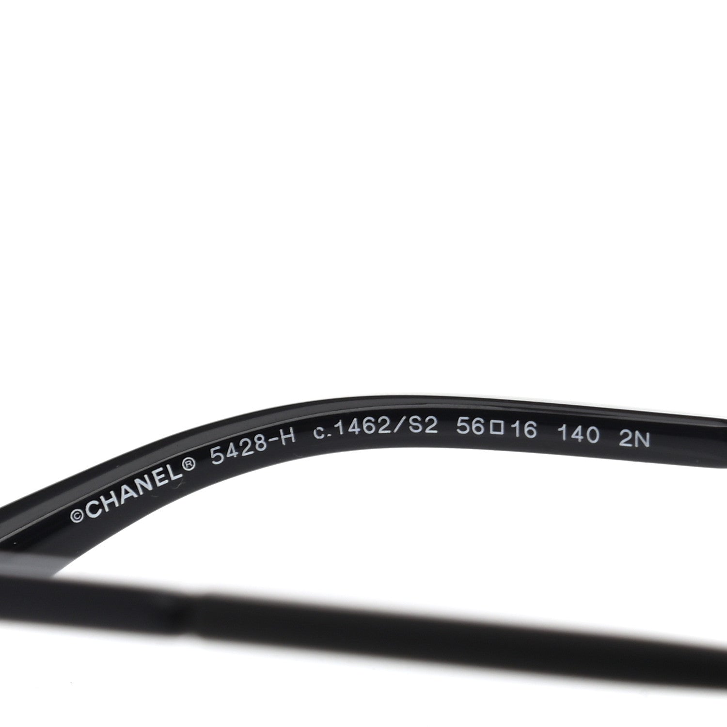 Chanel Acetate Pearl Sunglasses 5428-H Black 5 of 7