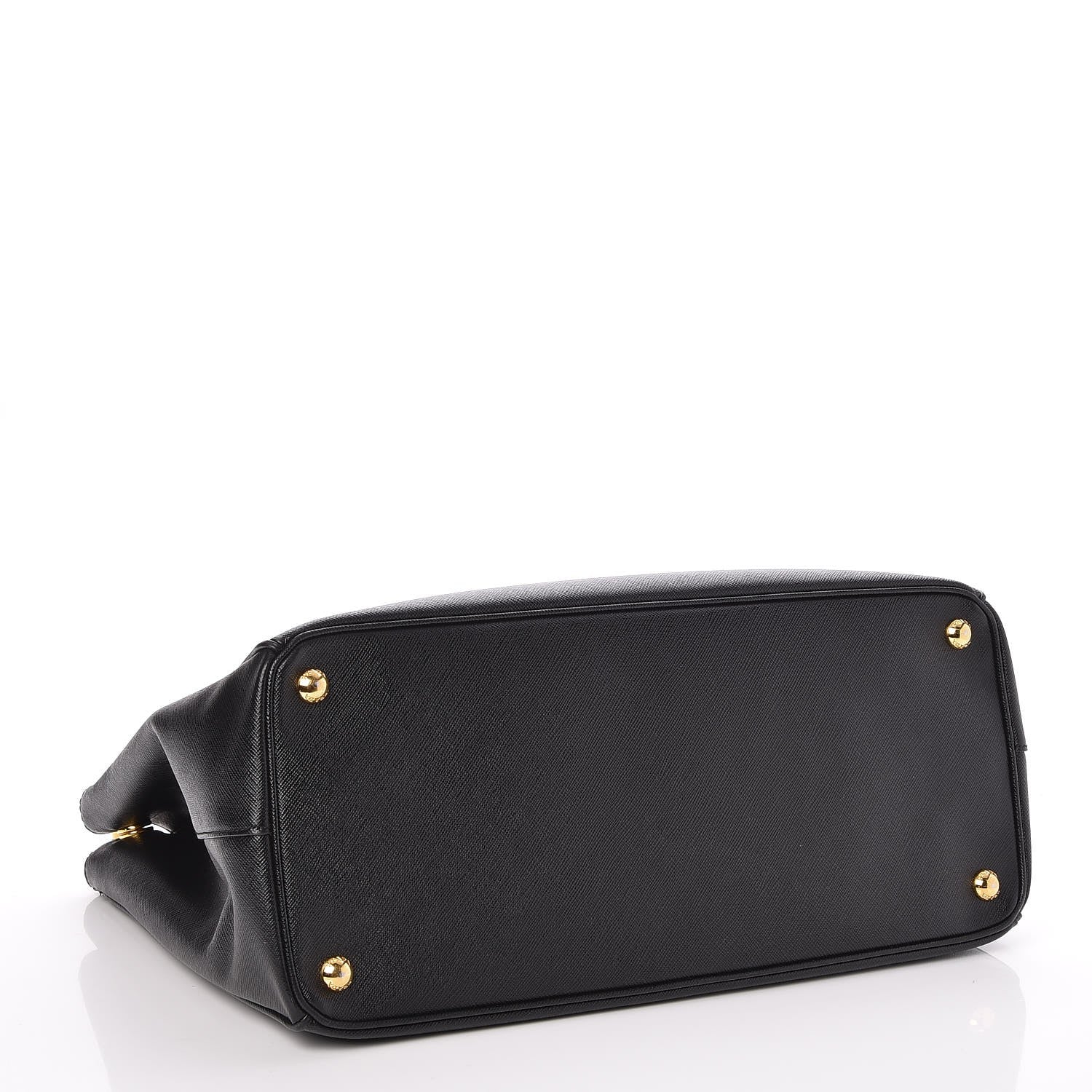 Prada Saffiano Large Galleria Double Zip Tote Black 4 of 8