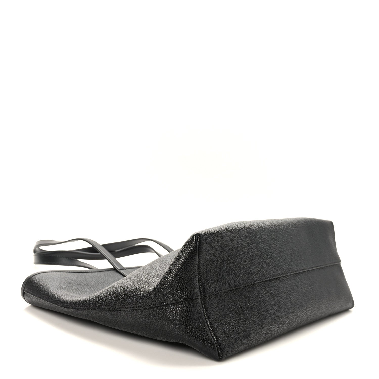 Tom Ford Grained Calfskin East West Medium Zipper Tote Black 5 of 9