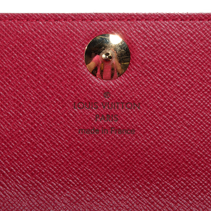 Louis Vuitton Monogram Multicolor Sarah Wallet White 5 of 7